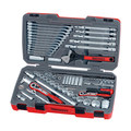 Teng Tools TM106 - 106 Piece Mixed Drive Socket Set 1/4, 3/8, 1/2 Inc TM106